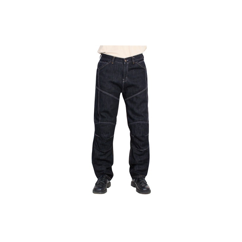 Kevlarové jeansy na motocykel Roleff Jeans čierne