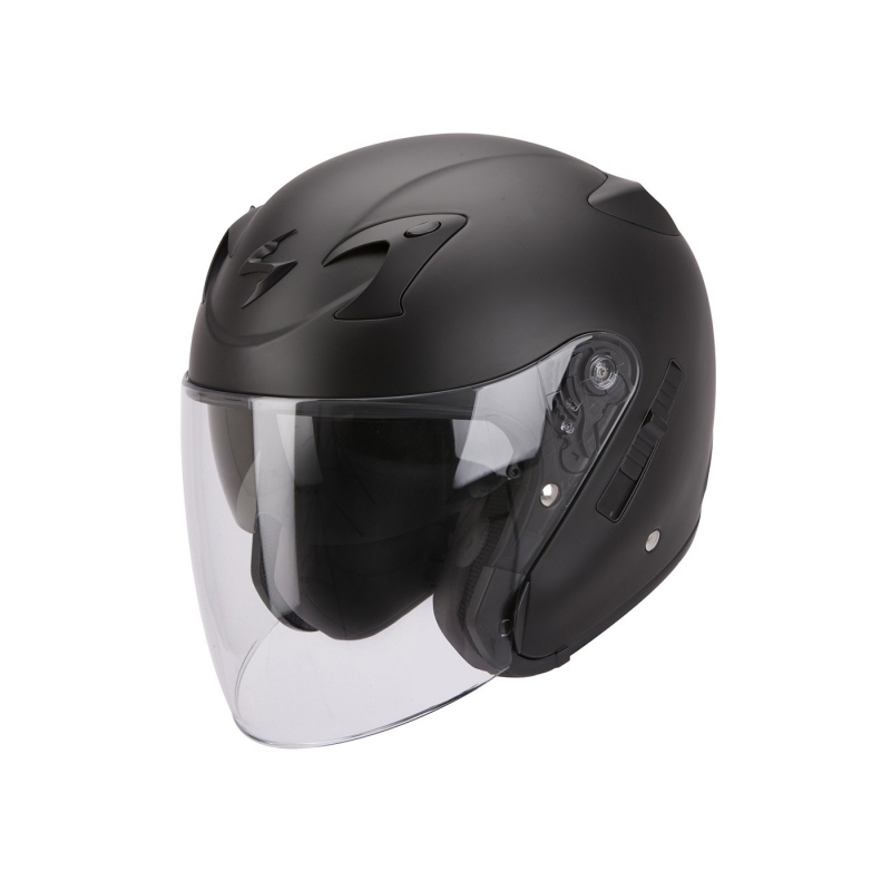Prilba na motocykel Scorpion EXO-220 čierna matná výpredaj