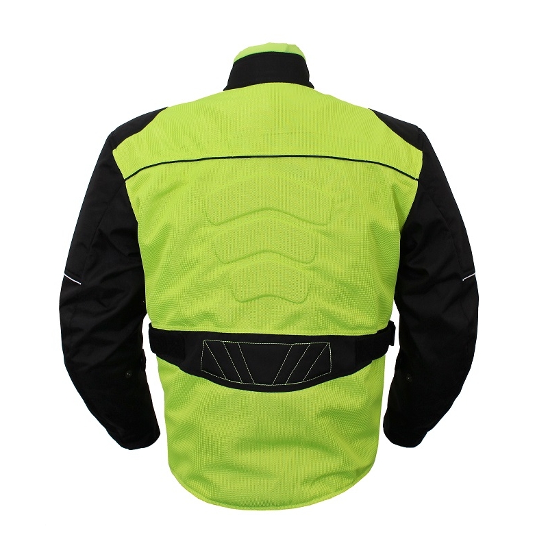 Bunda na moto RSA Airforce čierno-fluo žltá výpredaj