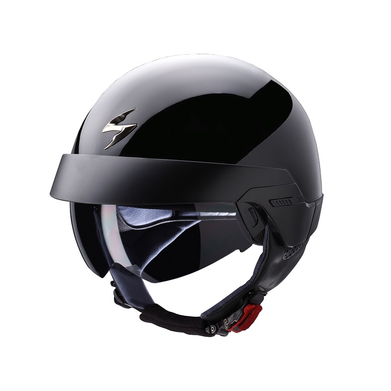 Prilba na motocykel Scorpion EXO-100 čierna lesklá