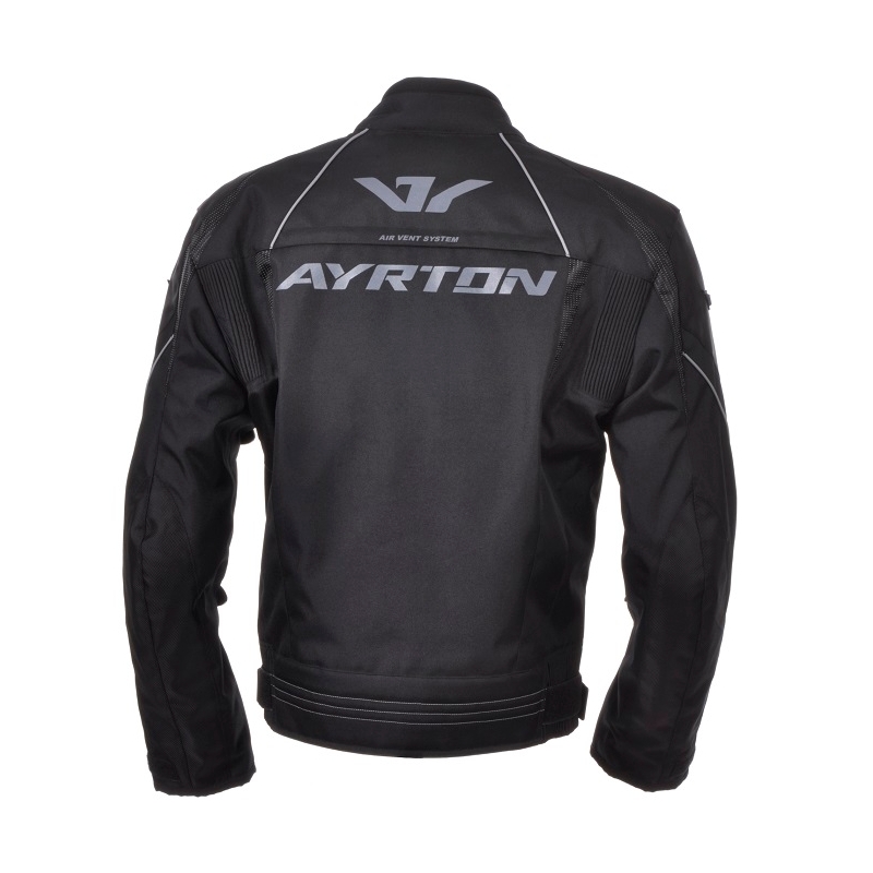 Bunda na motocykel Ayrton Stunt čierna výpredaj